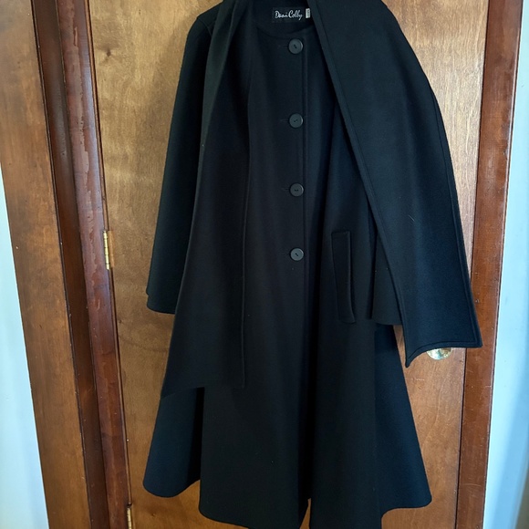 Dani Colby black cape 80% wool loop - Picture 4 of 4